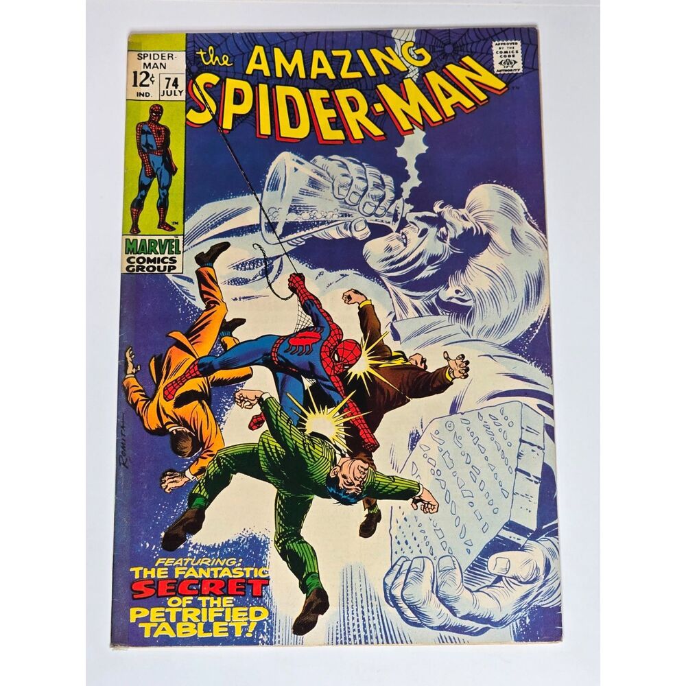 The Amazing Spider-Man #74 Marvel Comics | Last 12c Cover Price Silver Age 1969